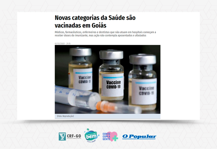 CRF-GO | CRF-GO vacina farmacêuticos contra covid-19