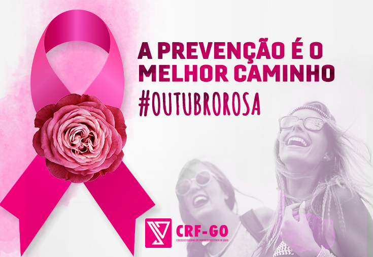 CRF-GO | Outubro Rosa: atuação farmacêutica é eficaz no combate ao câncer de mama
