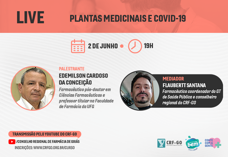 CRF-GO | CRF-GO realiza palestra on-line sobre plantas medicinais e Covid-19