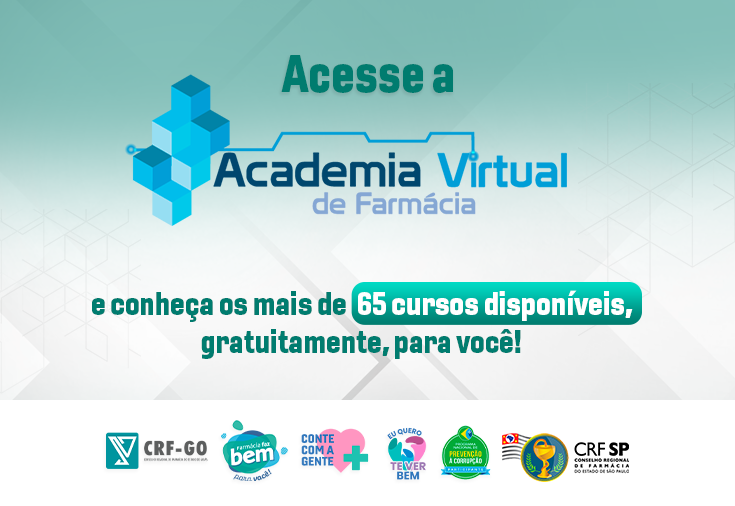 CRF-GO | Academia Virtual de Farmácia oferece cursos gratuitos para farmacêuticos 