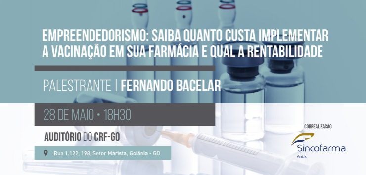 CRF-GO | CRF-GO oferece palestra e curso sobre vacina