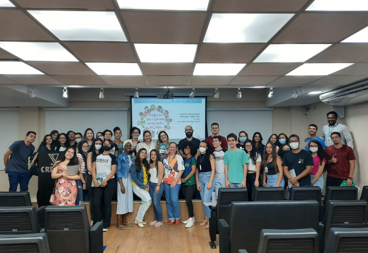 CRF-GO | START CRF - Recebemos alunos da UFG para conhecer a nossa sede