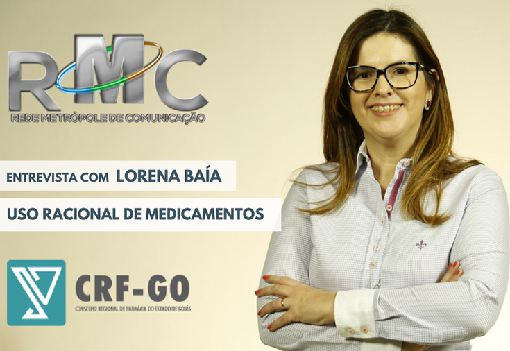 CRF-GO | Lorena Baía alerta sobre riscos da automedicação