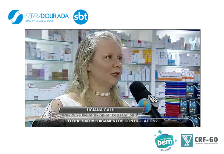 CRF-GO | Luciana Calil alerta sobre uso racional de medicamentos controlados 