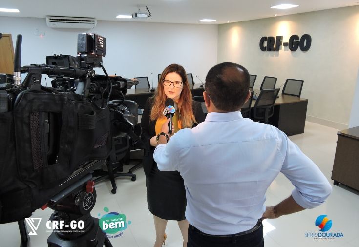 CRF-GO | Presidente orienta sobre Coronavírus à TV Serra Dourada