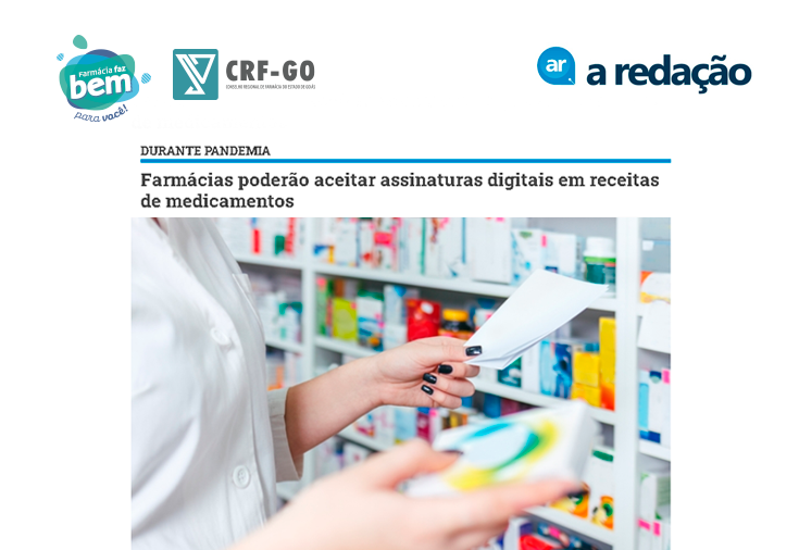 CRF-GO | Farmácias podem aceitar receitas com assinatura digital para medicamentos controlados