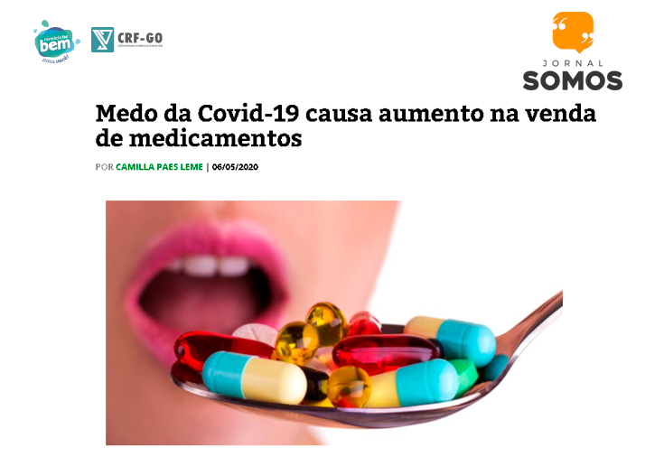 CRF-GO | Campanha em incentivo ao Uso Racional de Medicamentos é notícia em Goiânia