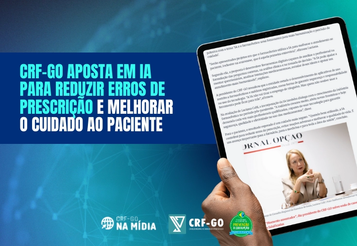 CRF-GO | CRF-GO aposta em IA para reduzir erros de prescrição e melhorar o cuidado ao paciente