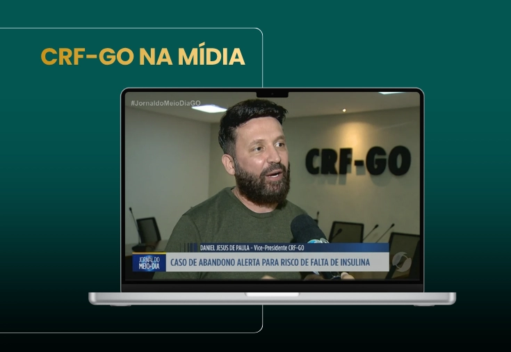 CRF-GO | Insulina e alimentação: vice-presidente do CRF-GO alerta para cuidados no tratamento da diabetes