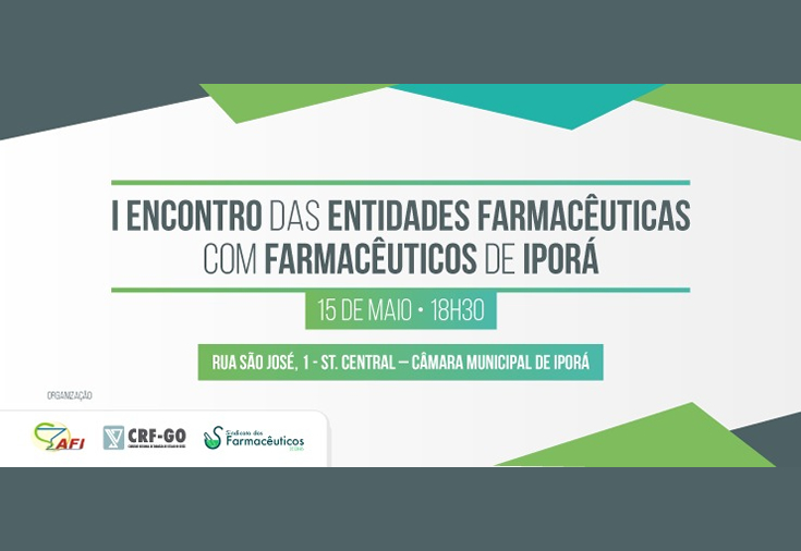 CRF-GO | Iporá recebe 1º encontro de farmacêuticos