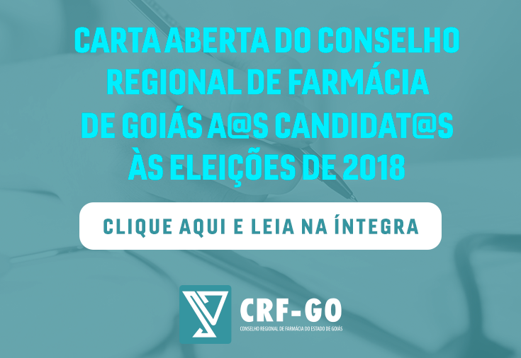 CRF-GO | Carta aberta aos candidatos às eleições 2018