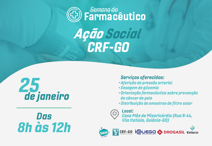 CRF-GO | CRF-GO promove ação social na Vila Itatiaia
