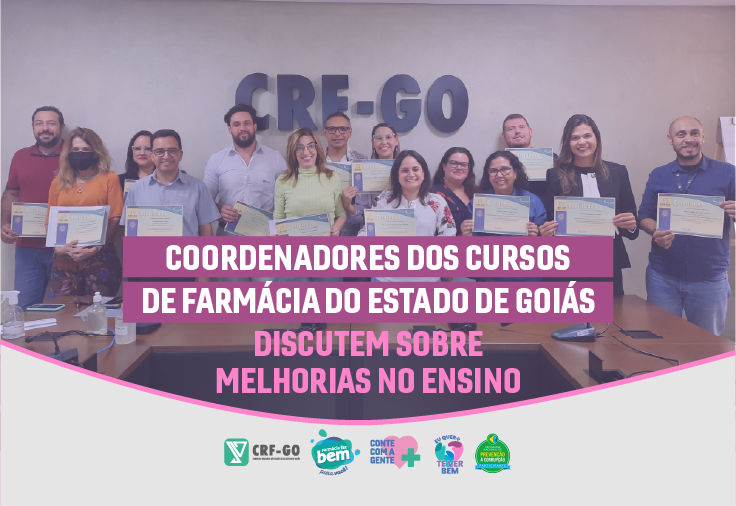 CRF-GO | CRF-GO promove o IV Encontro de Coordenadores dos Cursos de Farmácia do Estado de Goiás 