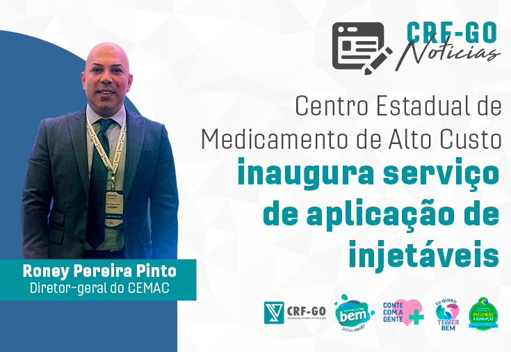 CRF-GO | UTILIDADE PÚBLICA: CEMAC Juarez Barbosa oferece serviço de aplicação de medicamentos injetáveis para diversas doenças. Saiba mais.