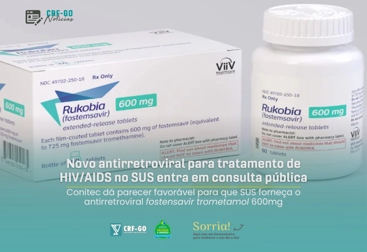 CRF-GO | Inovação no tratamento de HIV/AIDS: novo medicamento pode ser incorporado ao SUS