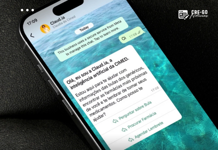 CRF-GO | Farmacêutica lança assistente virtual no WhatsApp que lê e explica a bula de medicamentos