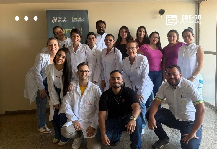 CRF-GO | Capacitação em Pires do Rio fortalece atuação dos farmacêuticos na administração segura de medicamentos injetáveis
