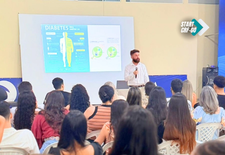 CRF-GO | Start CRF-GO chega à UnIPORÁ com debate sobre o tema do momento A nova era do emagrecimento em foco