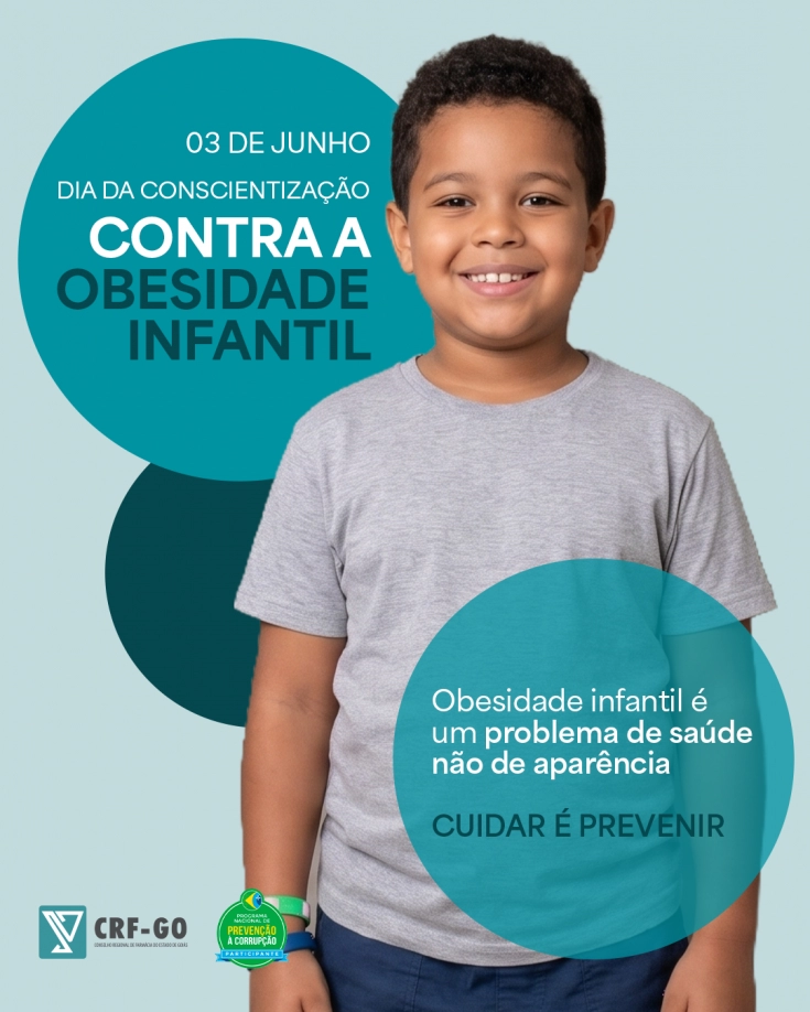 CRF-GO | CRF-GO reforça alerta sobre obesidade infantil e a importância da prevenção