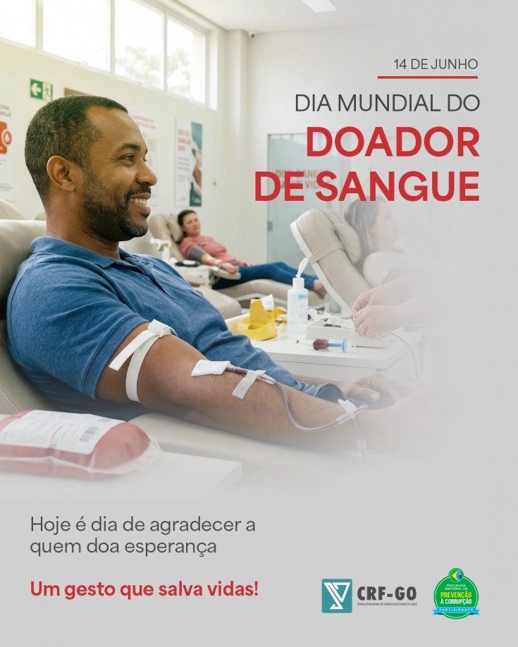 CRF-GO |  Dia Mundial do Doador de Sangue