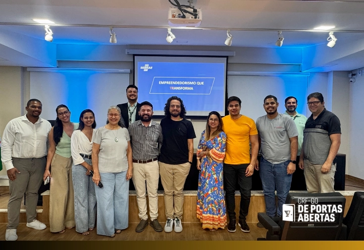 CRF-GO | CRF-GO e Sebrae promovem palestra sobre empreendedorismo para farmacêuticos