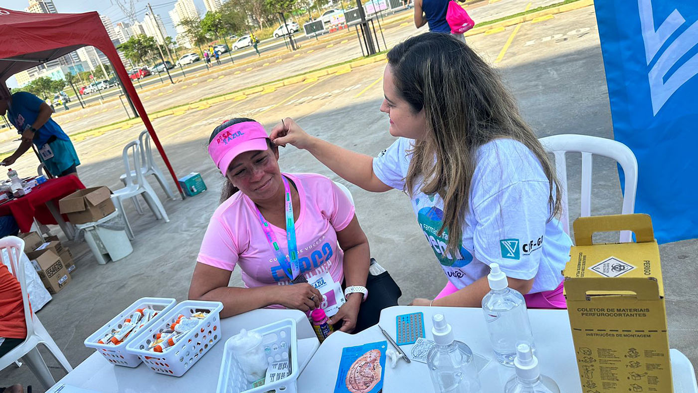 CRF-GO participa da Corrida Rosa e Azul