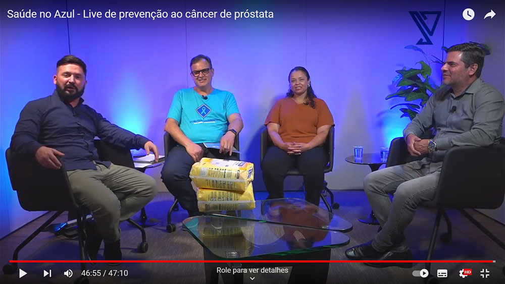 Live em celebração ao Novembro Azul