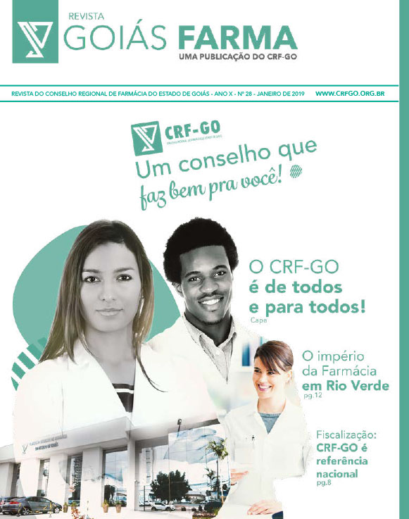 Capa da edição 28 da revista Goiás Farma