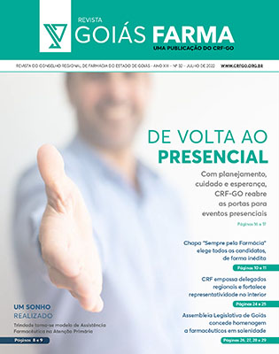 Capa da edição 32 da revista Goiás Farma