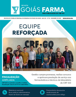 Capa da edição 34 da revista Goiás Farma