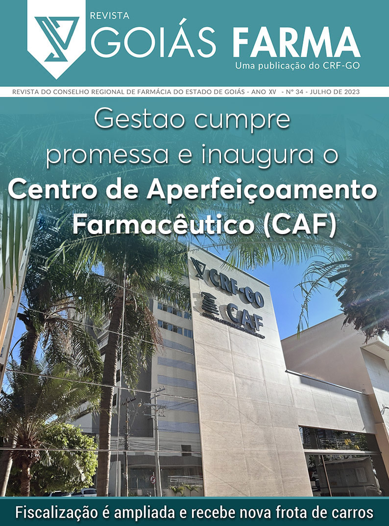 Capa da edição 32 da revista Goiás Farma