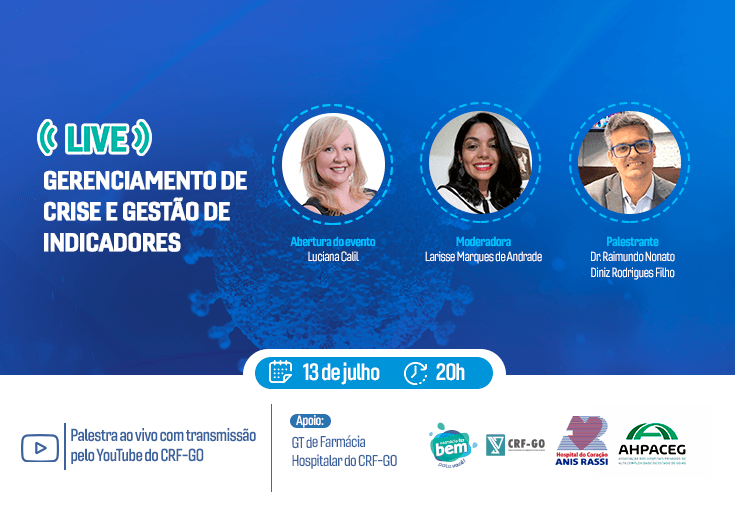 CRF-GO | CRF e parceiros oferecem live sobre Gerenciamento de Crises em tempos de Covid-19